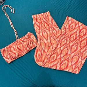 No Boundaries Peach Skirt